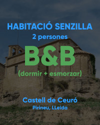 HABITACIÓ SENZILLA - 2 persones - B&B