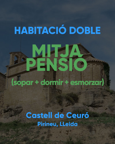 HABITACIÓ DOBLE - MITJA PENSIO