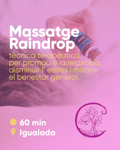 Massatge Raindrop