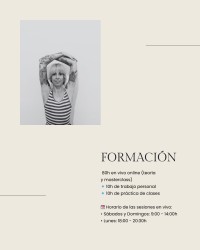 Reserva Plaza - Formación Online de Yin Yoga y Medicina China-100h
